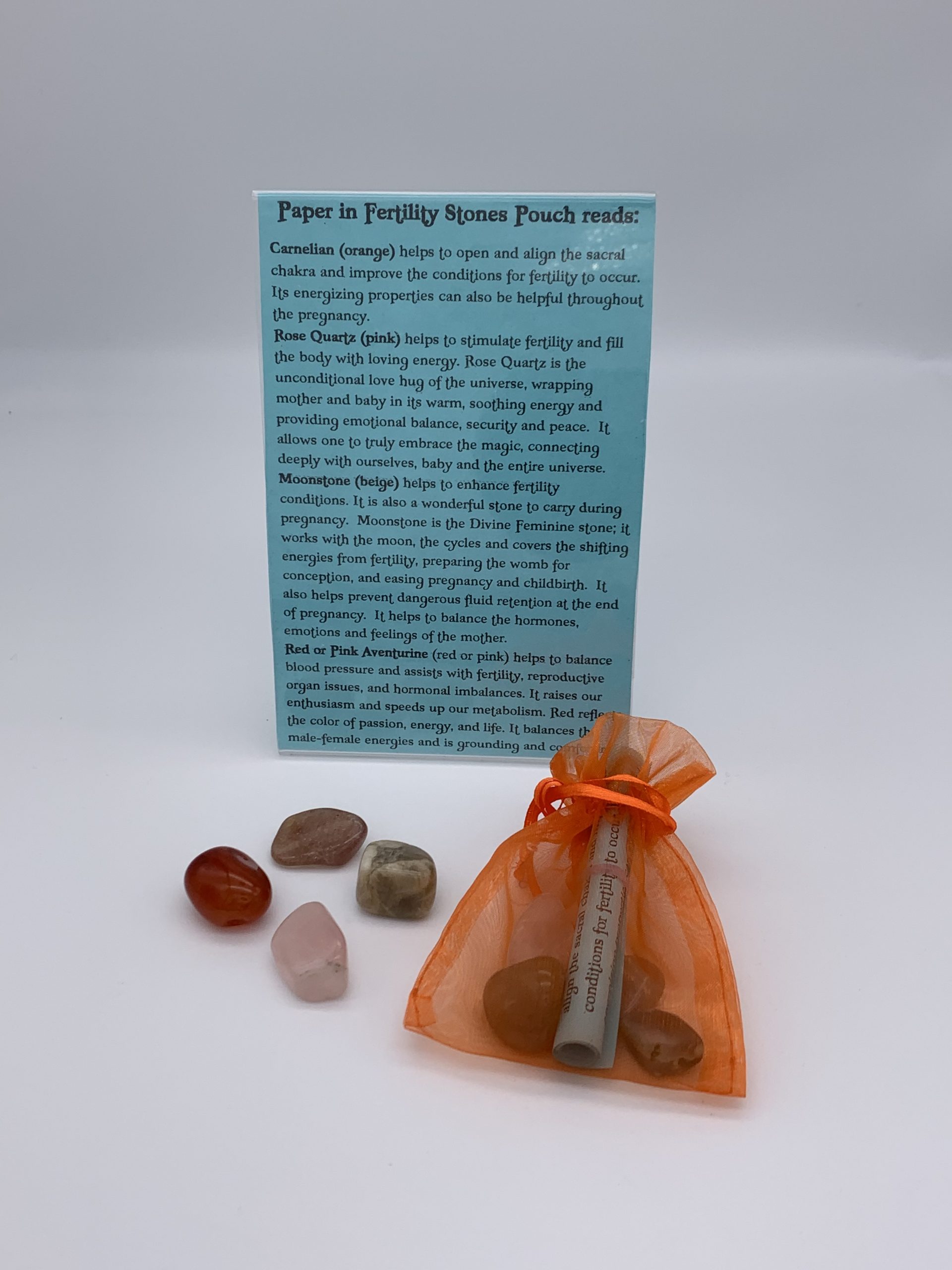 Fertility Stones Kit A Time for Karma