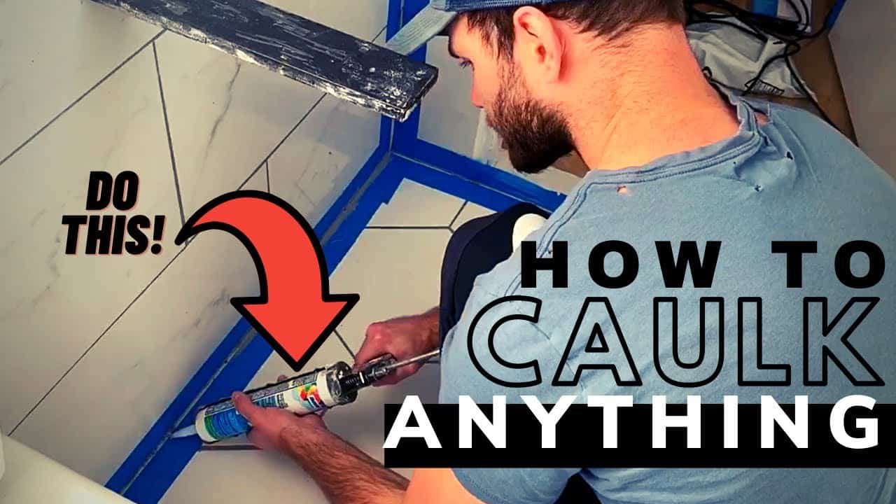 How to Caulk Perfectly Straight Lines (Pictures & Video) AT Improvements