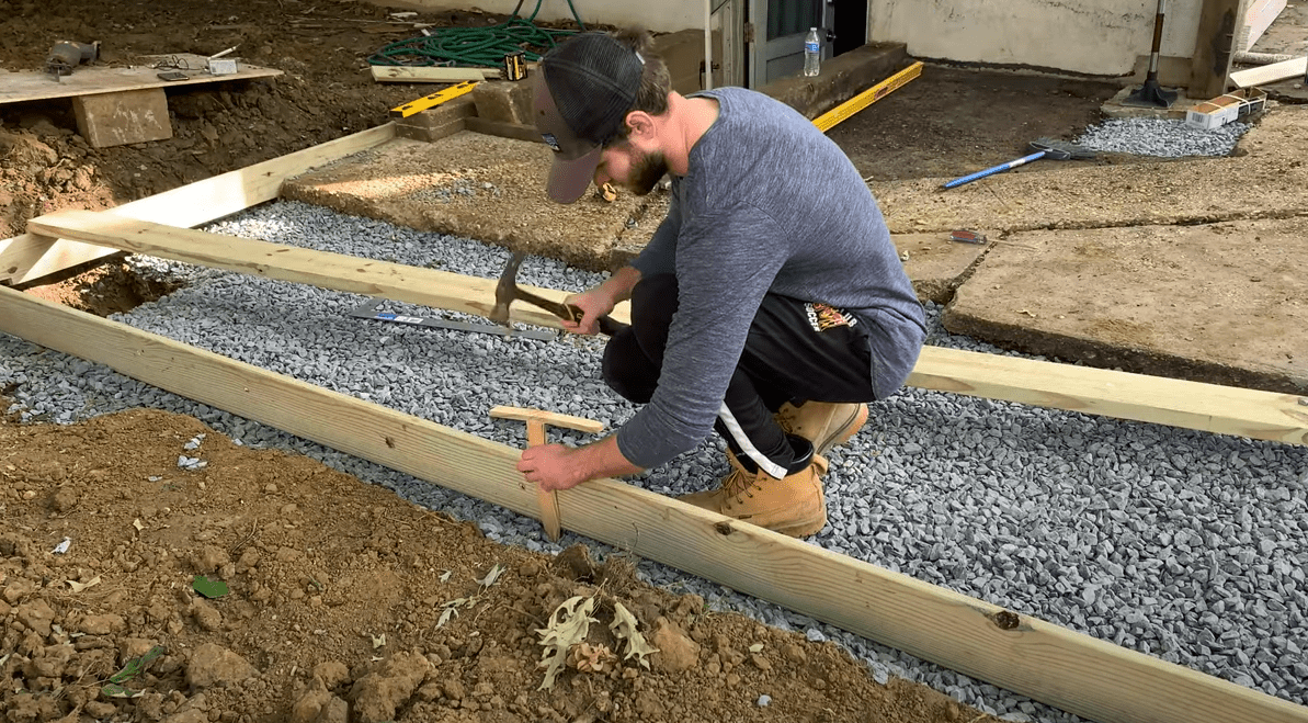 How to Extend a Concrete Slab AT Improvements