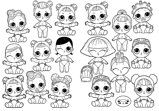 Lol Pet Coelho Para Colorir imagen para colorear