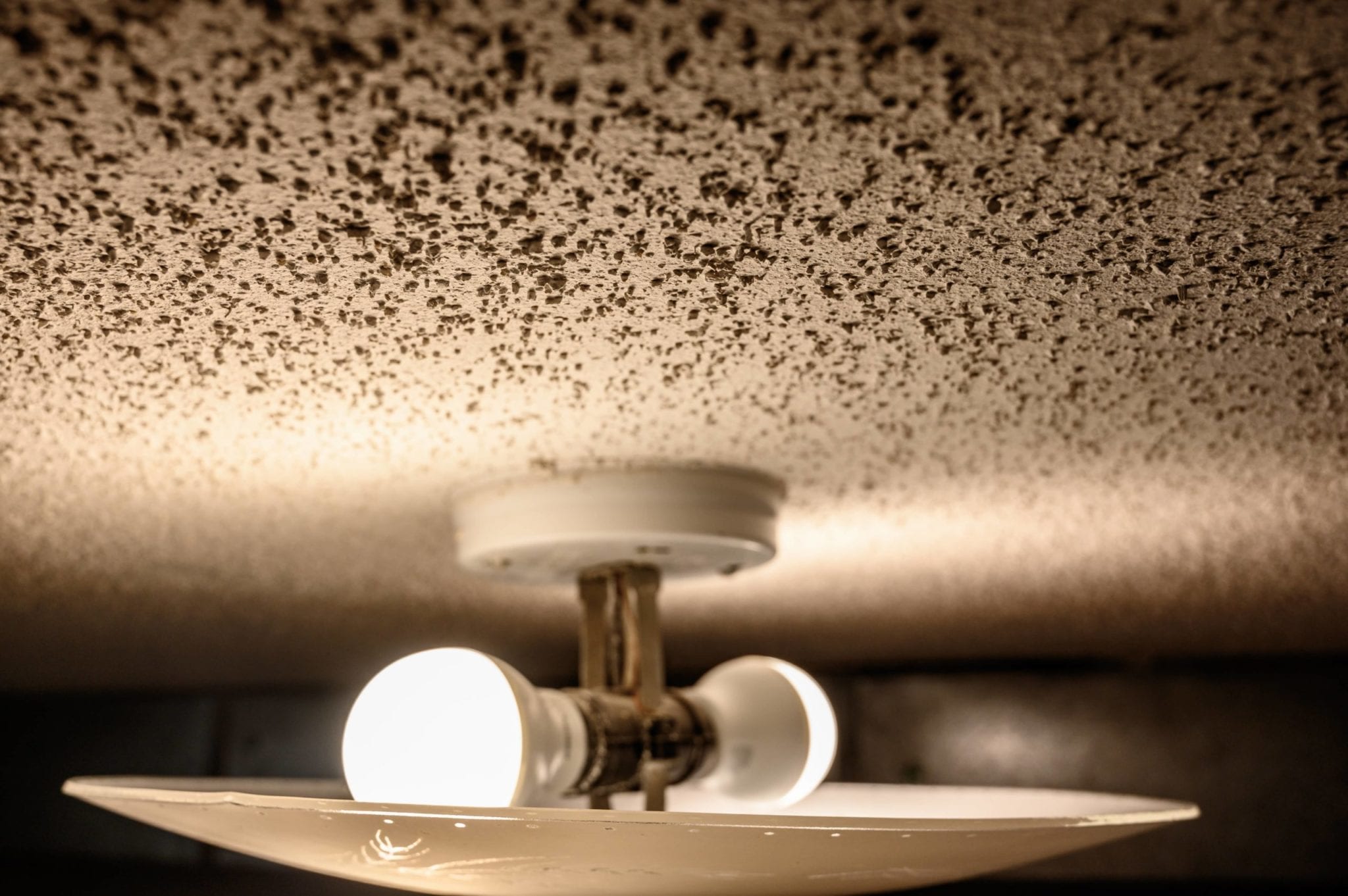 How to Clean a Popcorn Ceiling Atkinson Inspection Services