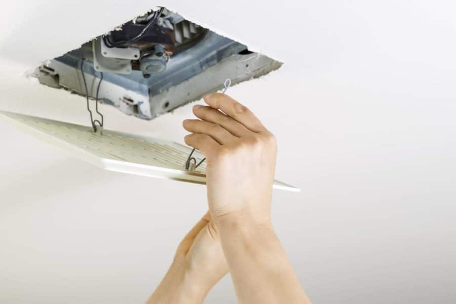 How To Install A Bathroom Fan Without Attic Access Atkinson