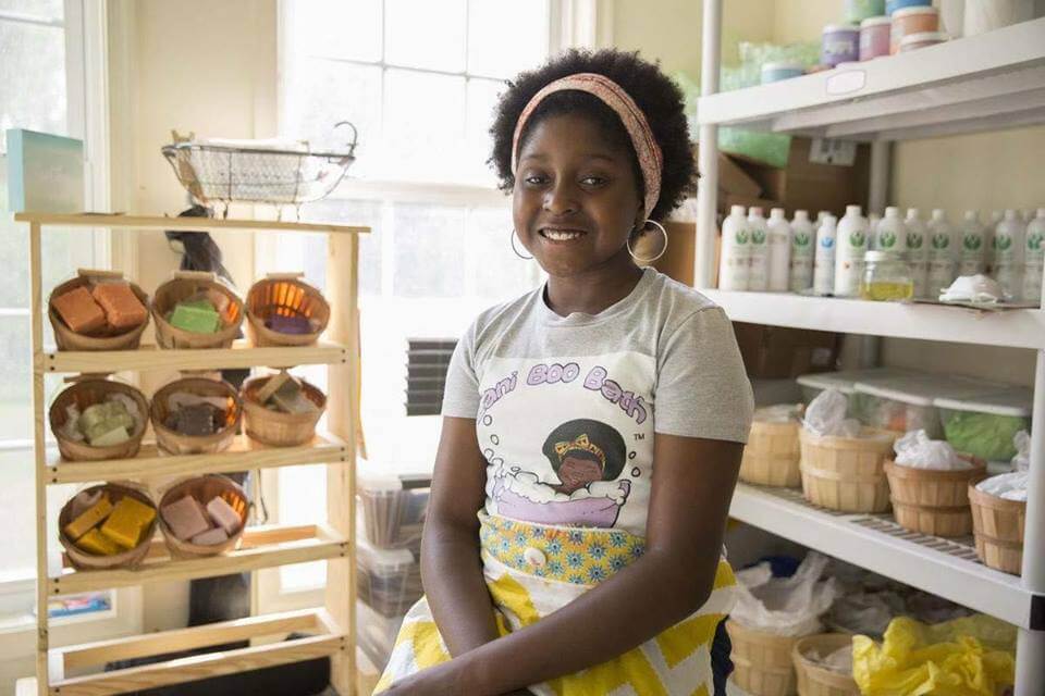 This 9YearOld Virginia Student Runs a Successful Bath Products