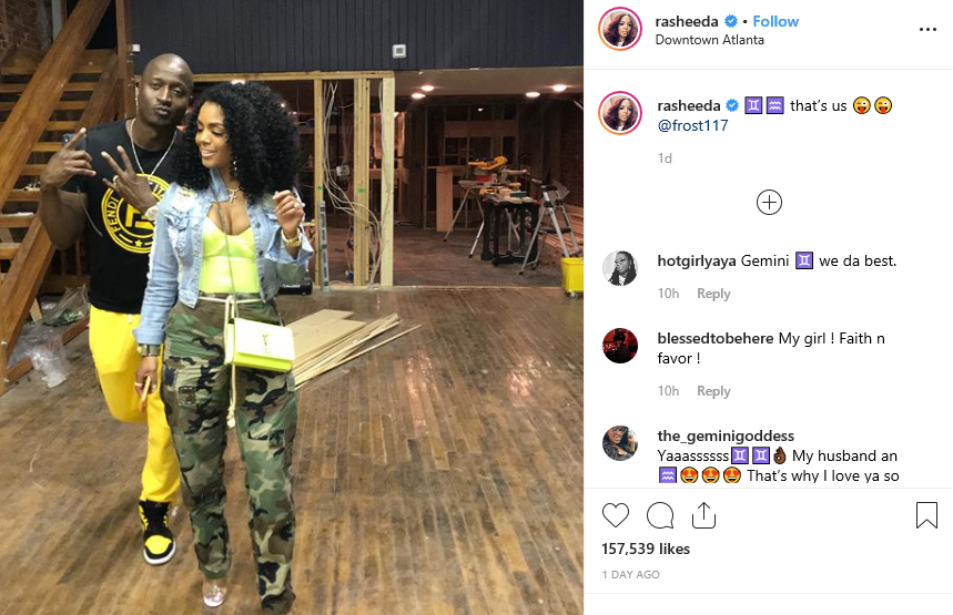 'Let Them Live!' Folks Race to Rasheeda and Kirk's Frost Defense After
