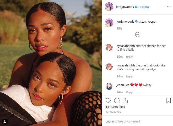 'Which One is Which?' Jordyn Woods Twins with Her 14YearOld Sister, Fans Left in Amazement
