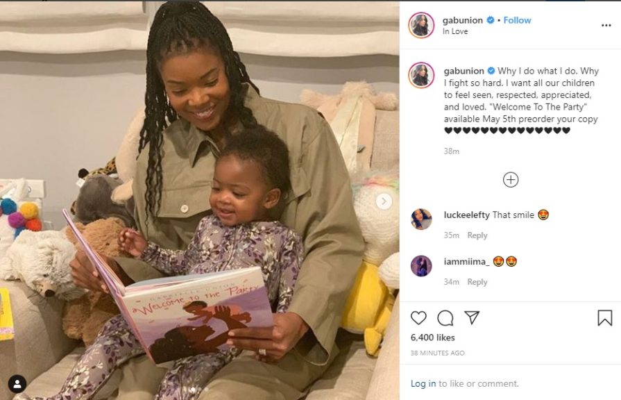 'My Love Letter for Parents' Gabrielle Union Writes New Children's
