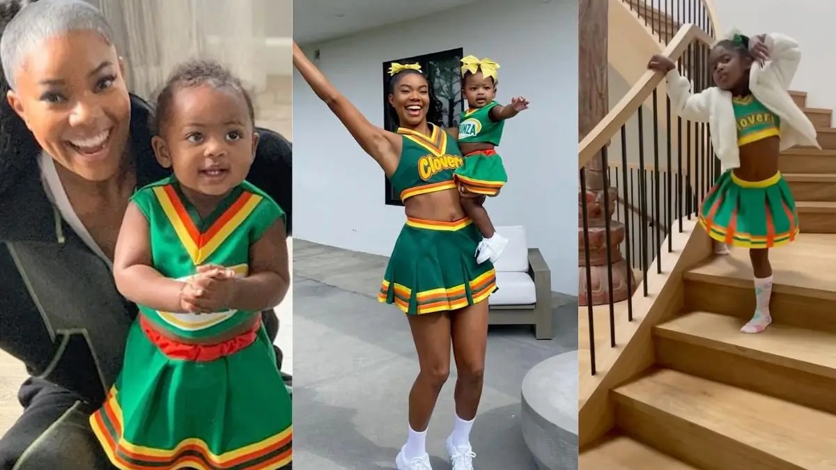 ‘You Ate Your Momma Up a Bit’ Gabrielle Union’s Daughter Kaavia Re
