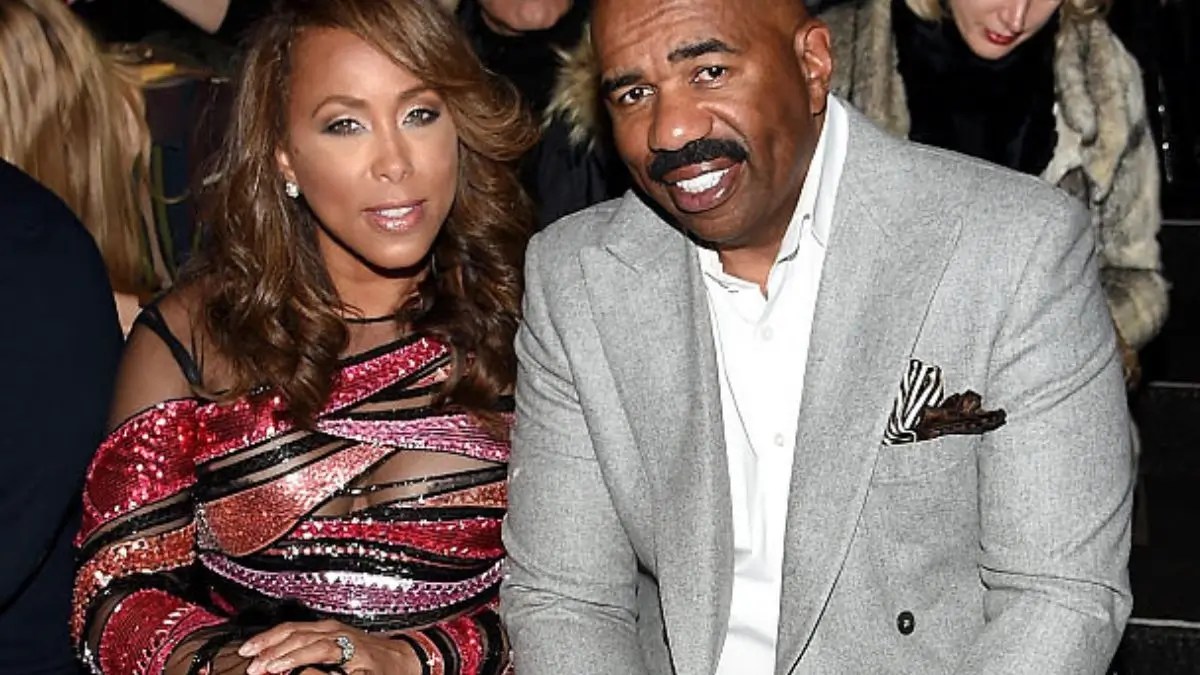 'For All the Years of Holding Me Down' Steve Harvey Calls Wife