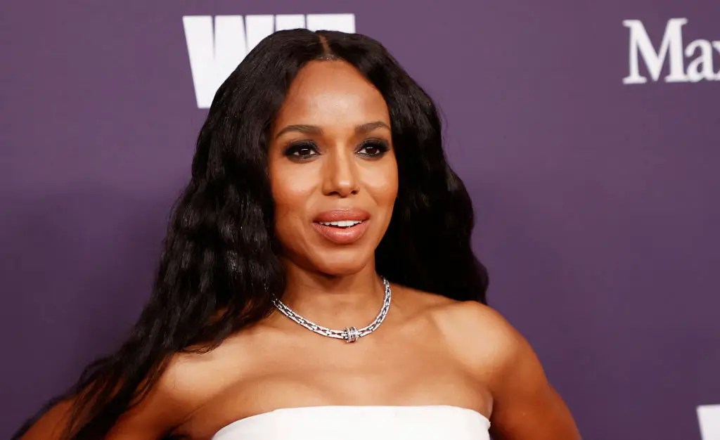 'As If Anyone Cares' Kerry Washington's 'Awkward' Phone Call Warning