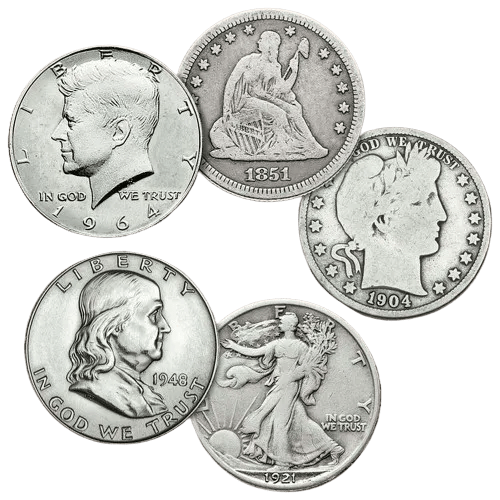 Silver Half Dollars List Of Silver Half Dollars Atlanta Gold & Coin