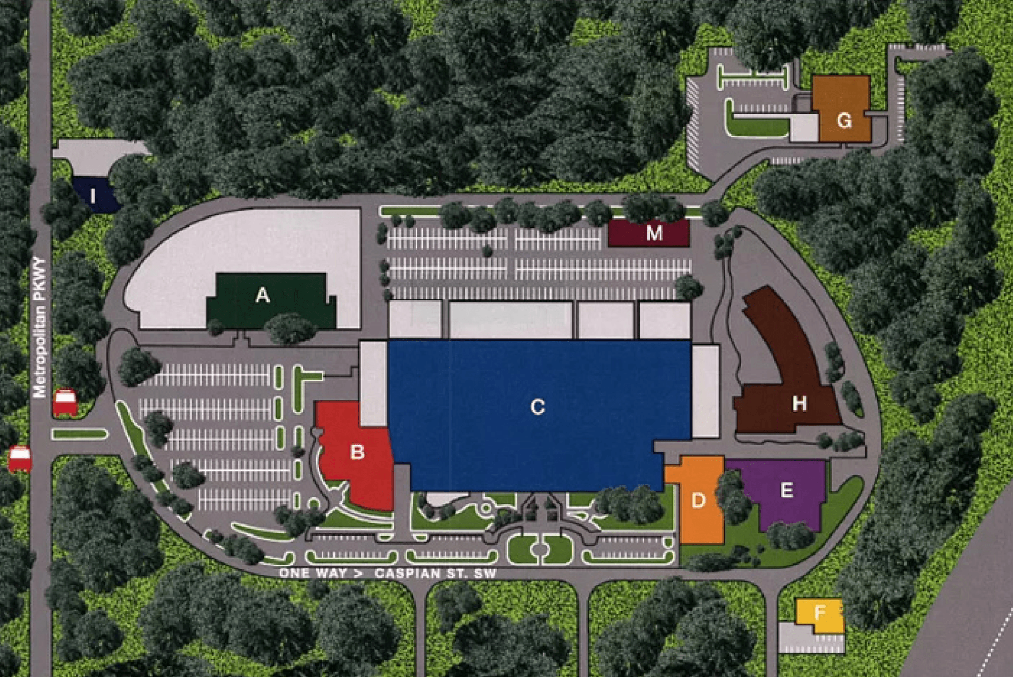 Atlanta Technical College Campus Map Campus Map Atlanta Technical College