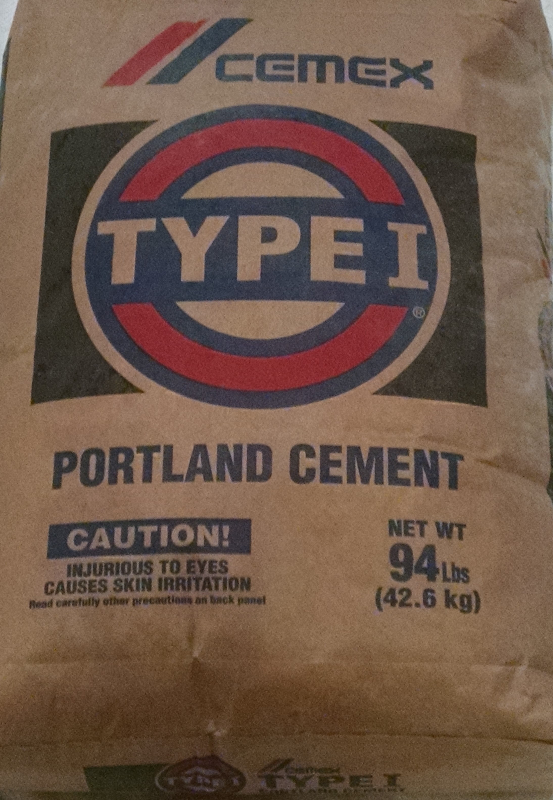 Portland Cement type 1 Atlantic Mulch
