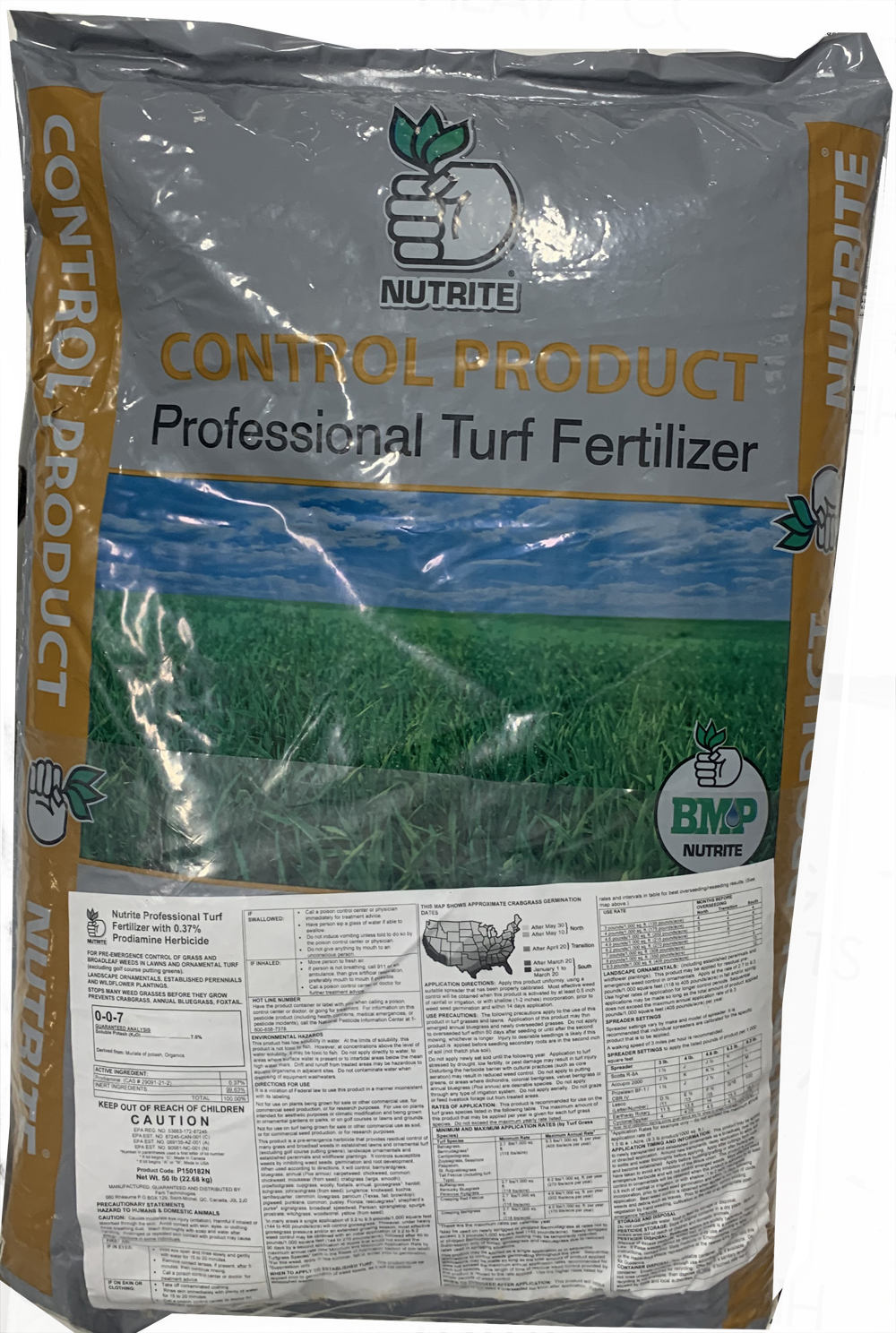 007 Fertilizer (50 lb bag).37 Prodiamine Atlantic Mulch