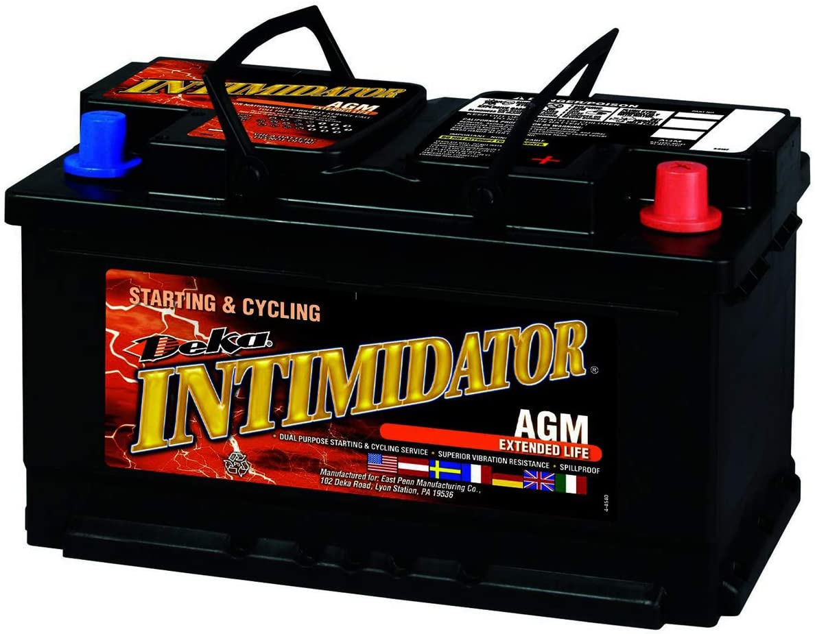 DEKA 8A8D 12v 1450 CCA AGM Valve Regulated Battery Atlantic Battery