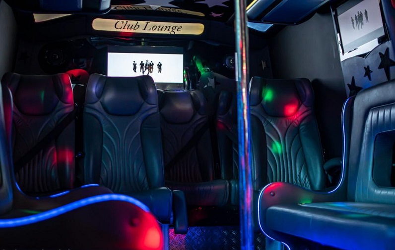 24 Seat Party Bus Atlantic Limos Party Bus Hire Manchester, Bolton