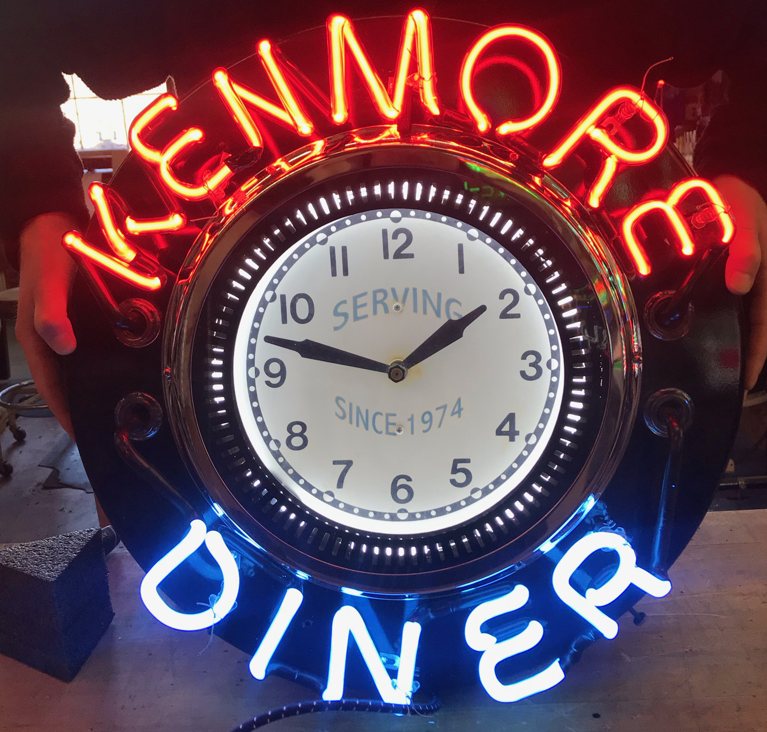Neon Clocks Atlantic Neon Sign & Art Company