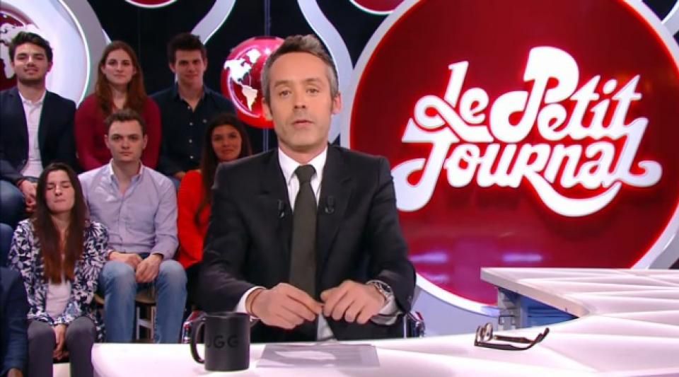 Petit journal de Canal Plus les images de l'agression de l'équipe de Yann Barthès par des