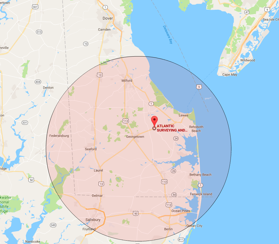 GPS Surveyors Dover DE, Salisbury MD Atlantic Surveying & Mapping