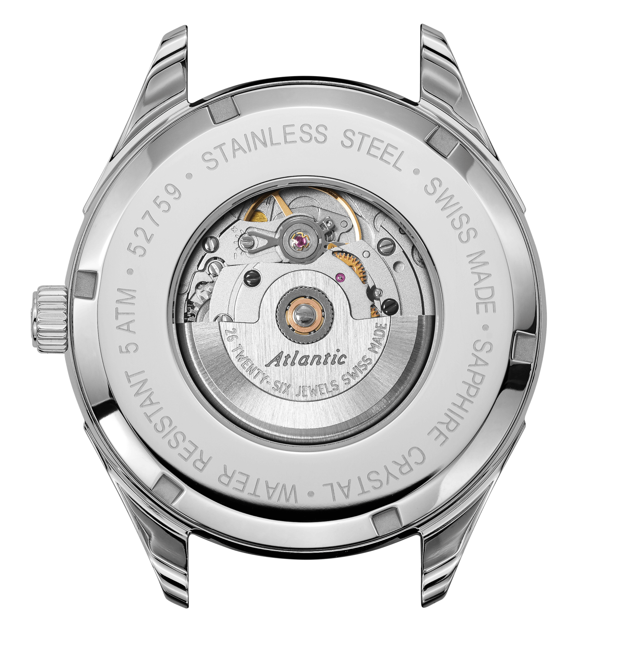 Worldmaster 1888 Automatic White & Rose Gold Atlantic Watches