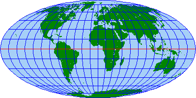 世界地理] 地図の3つの図法について解説します！ | 社会科ポータルサイト 地図投影法 / 投影法カタログ / モルワイデ図法