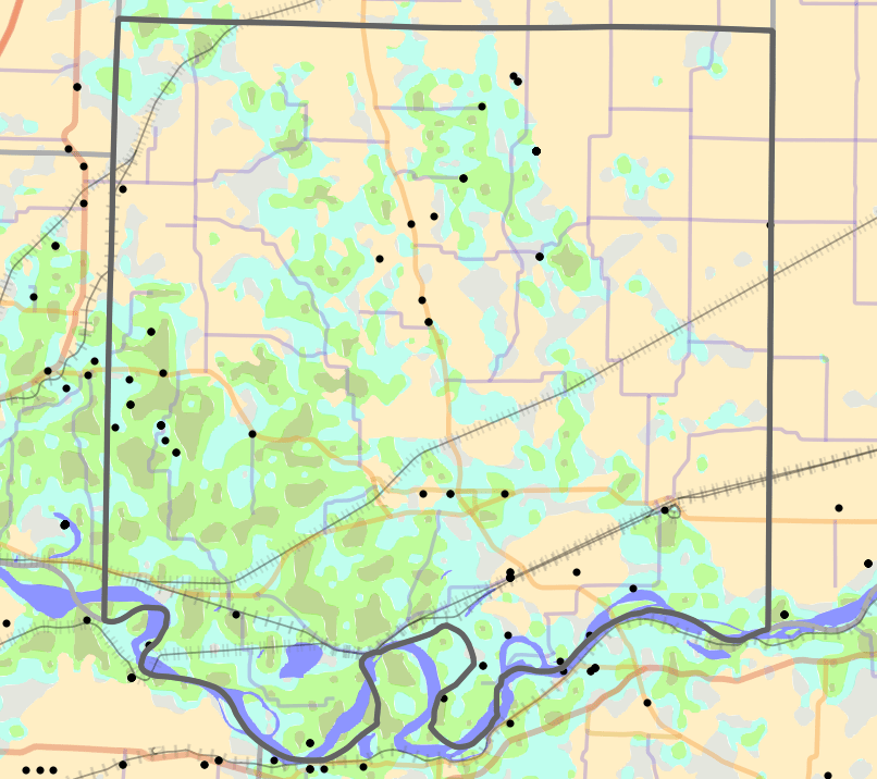 Ray County Missouri Property Map