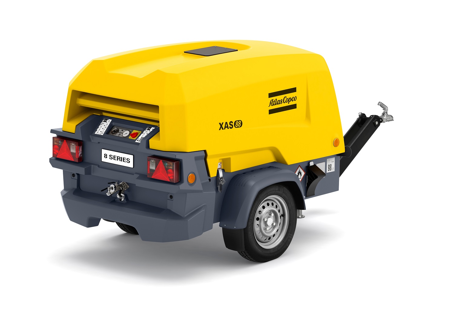 Diesel Mobile Air Compressor XAS 88 Atlas CEA