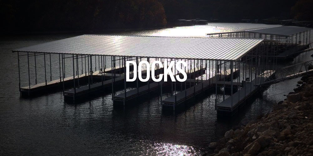 Atlas Docks Lake of the Ozarks New Residential & Commercial Docks