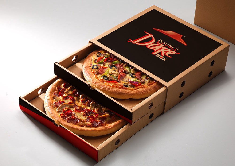Custom Pizza Box Printed Bespoke Fast Food Packaging