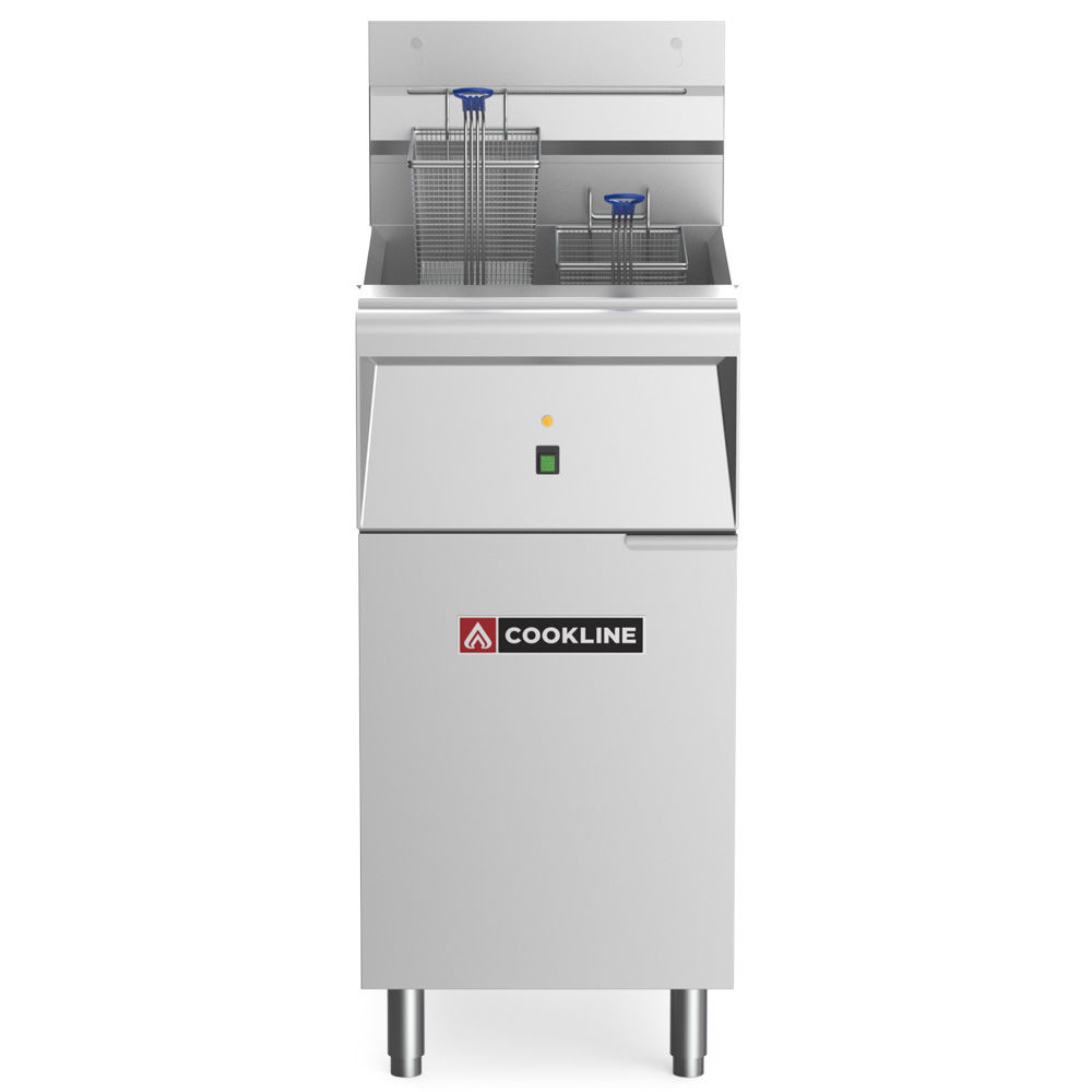 Cookline CF40E2083 40 lb. Electric Floor Fryer208V, 3 Phase Atlaskitchen