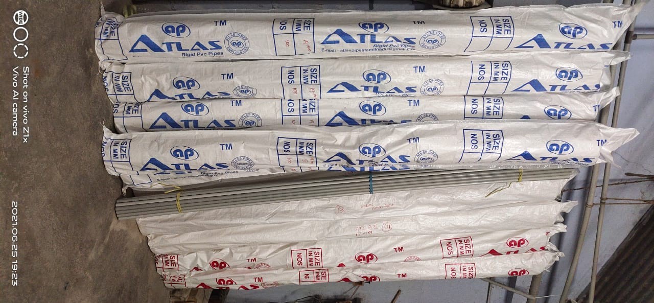 Atlas Pipes and Fittings PVC Electrical Pipes and Fittings Manufacturers