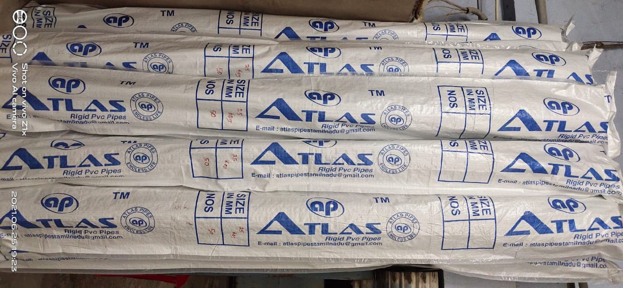 Atlas Pipes and Fittings PVC Electrical Pipes and Fittings Manufacturers