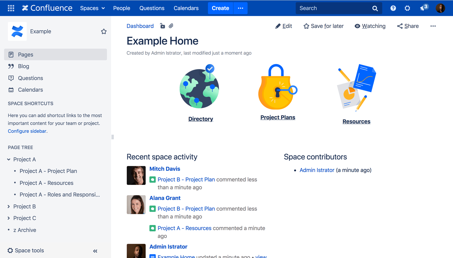 Information architecture strategy for Confluence Work Life by Atlassian
