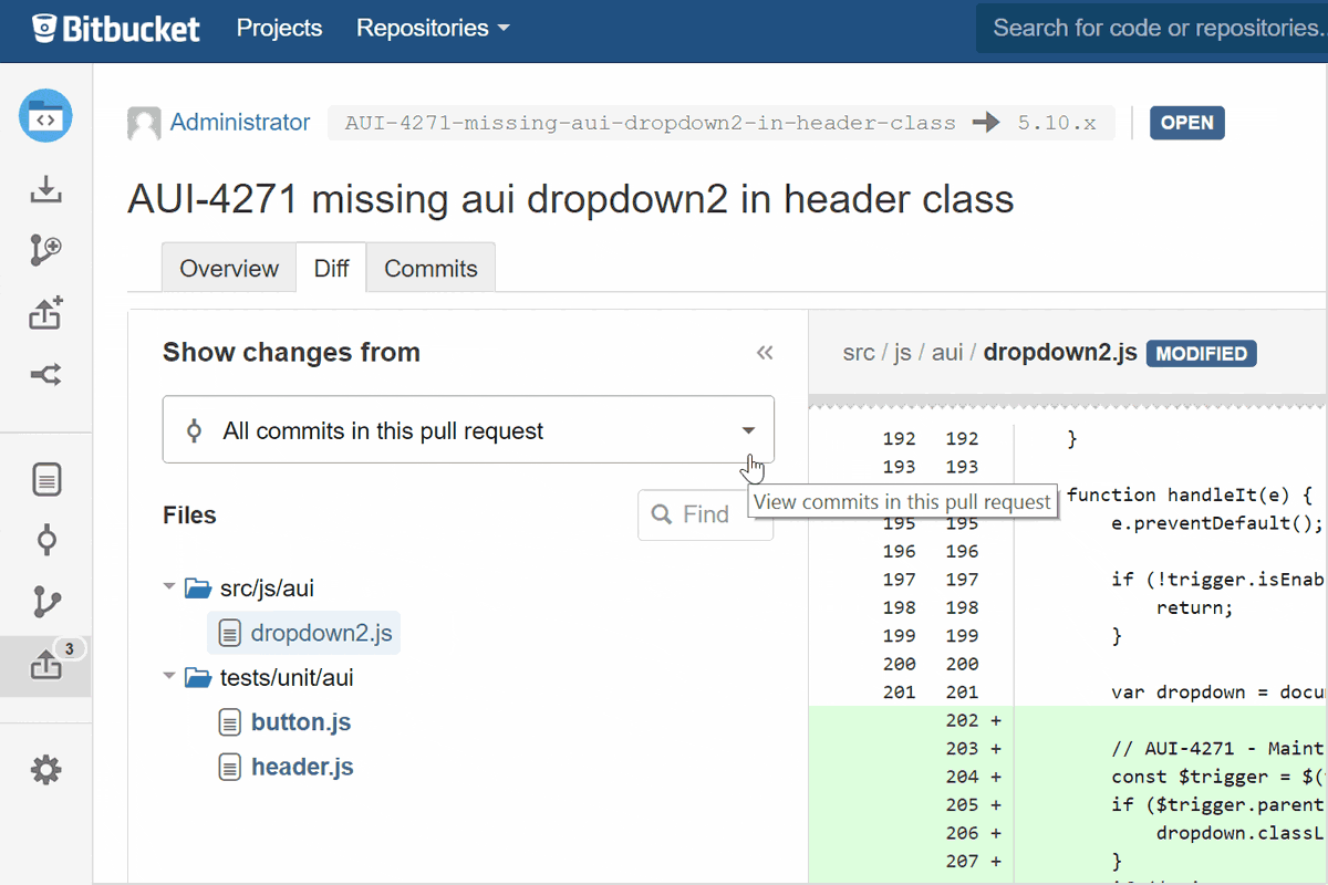 3 new features in Bitbucket including commitlevel review Work Life