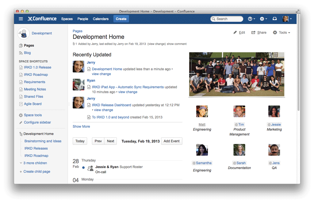 teamcollaborationsoftwareconfluencesidebarmodes