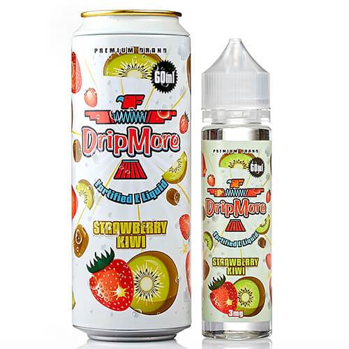 STRAWBERRY KIWI BY DRIPMORE EJUICE 60ml ATL Dist Vape E Juice