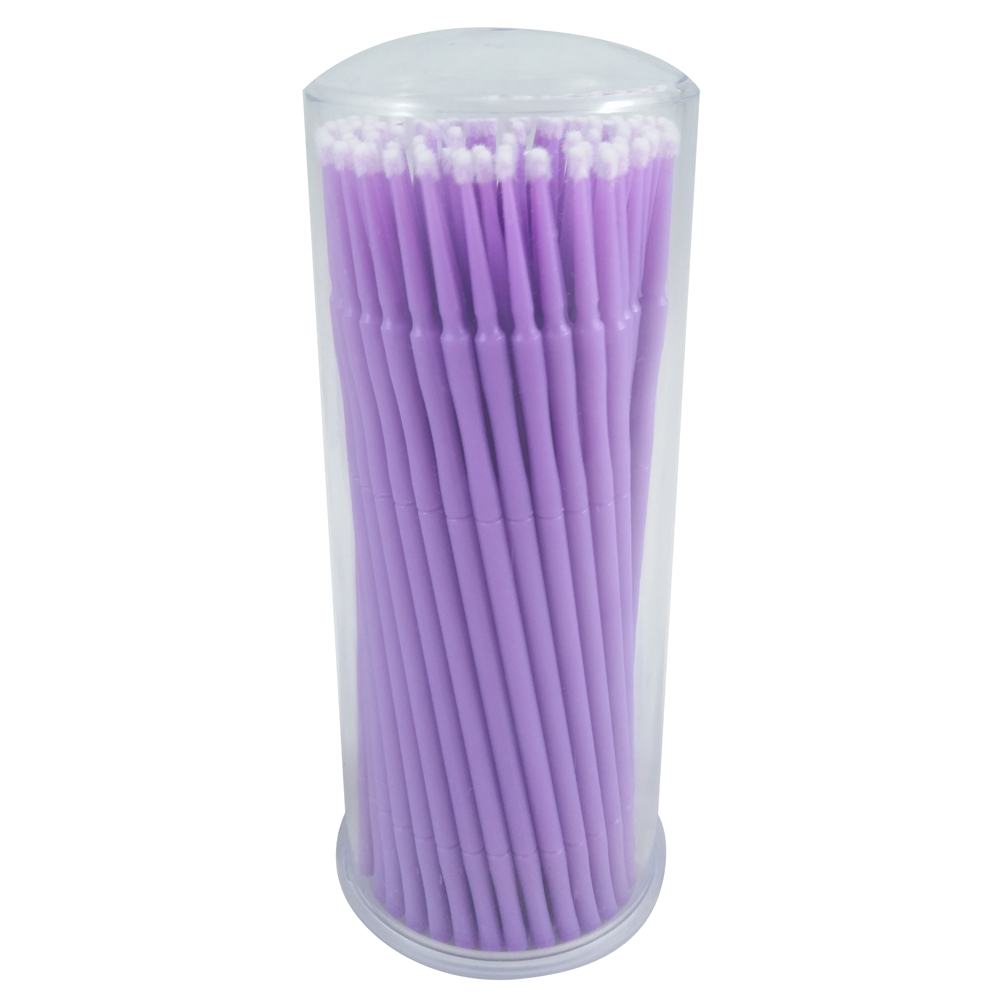 ATLIN Touch Up Paint Brushes, 100 Pack of 1.5mm Disposable Micro Applicators for Automotive