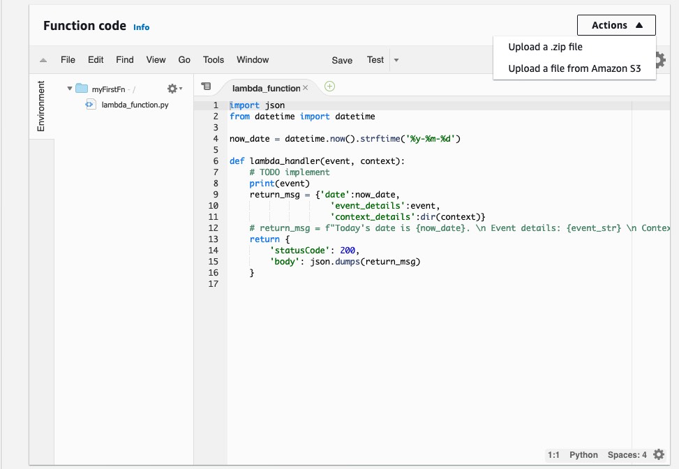 AWS Lambda Functions a Quick Start guide Atma's blog