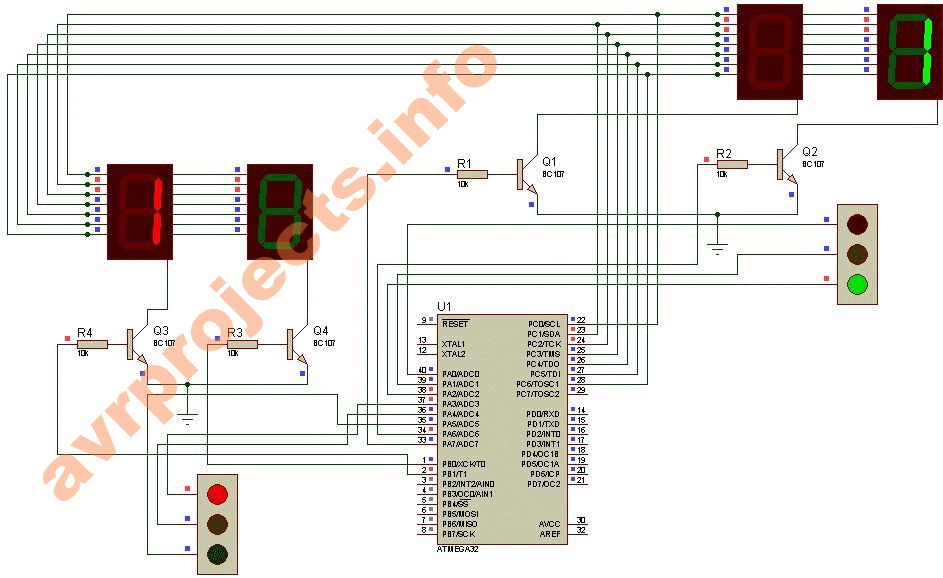 Traffic Light Circuit Diagram Pdf Wiring Boards