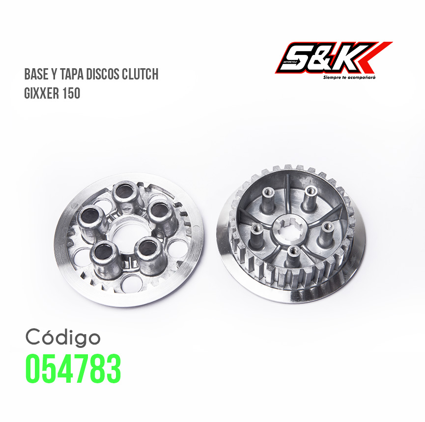 BASE Y TAPA DISCOS CLUTCH GIXXER 150 Atmopel