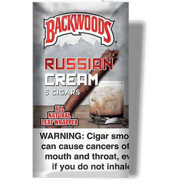 Backwoods Russian Cream 5 Pack Atmos Smoke