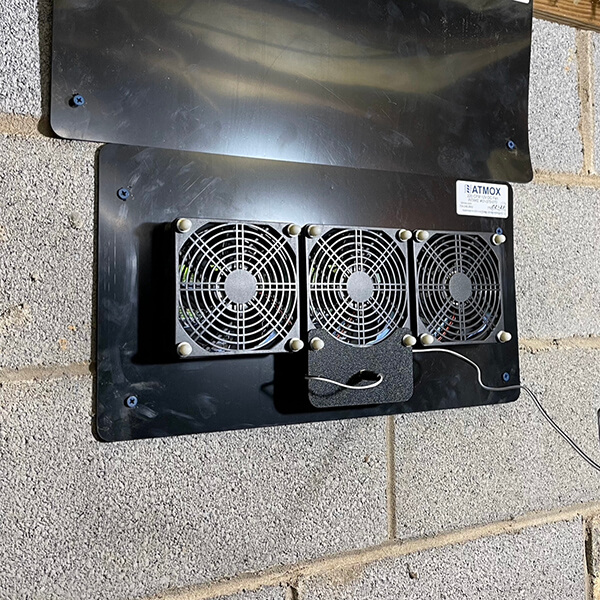 Crawl Space Exhaust Fan Internal Mount ATMOX