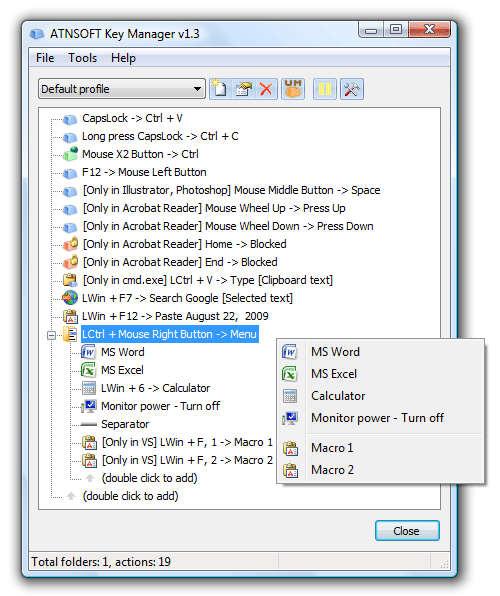 ATNSOFT Key Manager 1.15 B460
