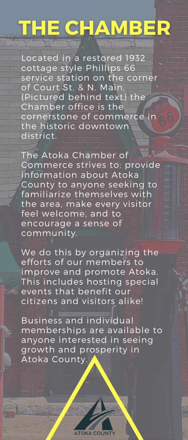 Atoka County Chamber of Commerce Bringing Oklahoma businesses and