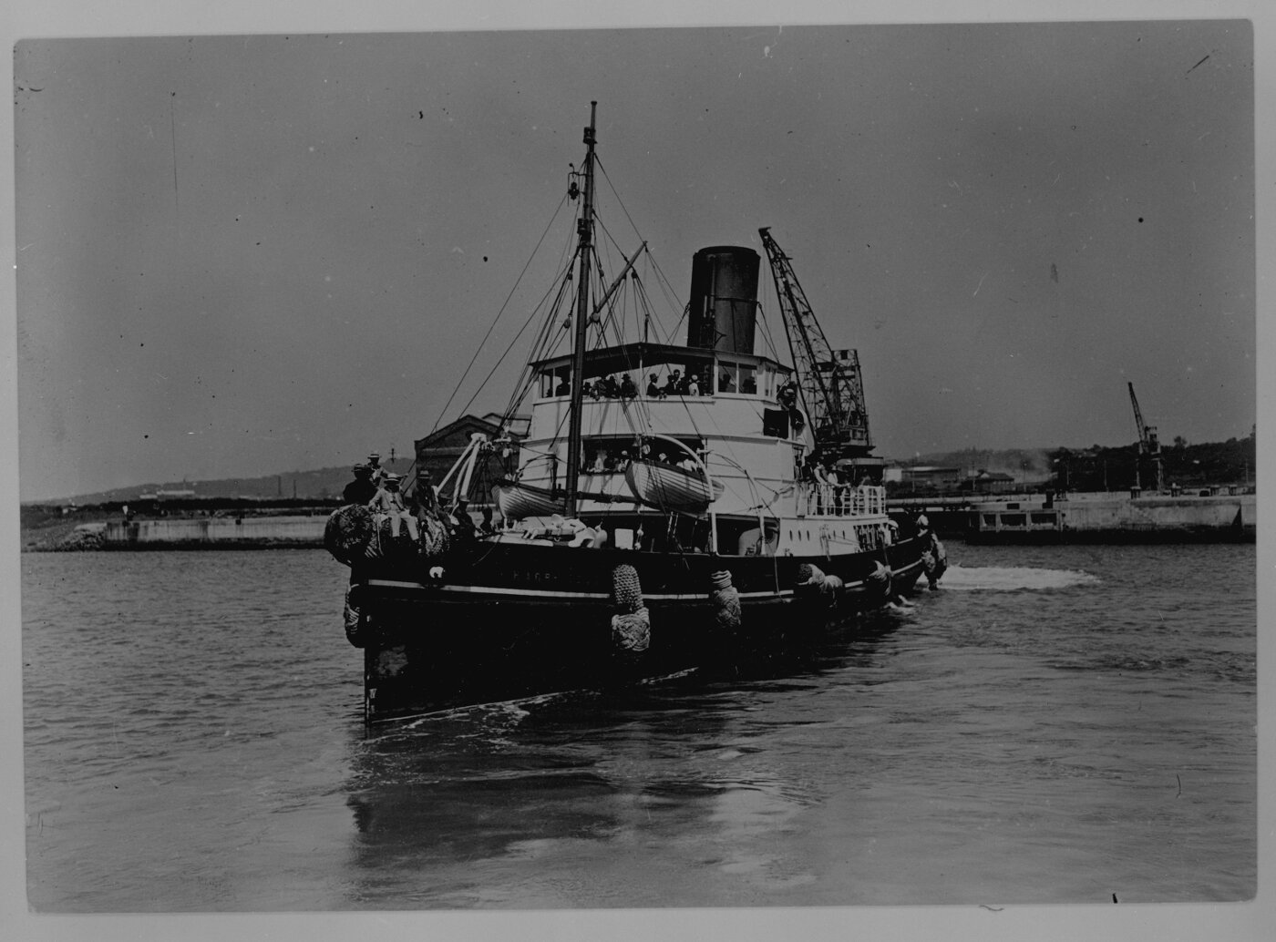 Durban. Tug built in 1901. Atom site for DRISA