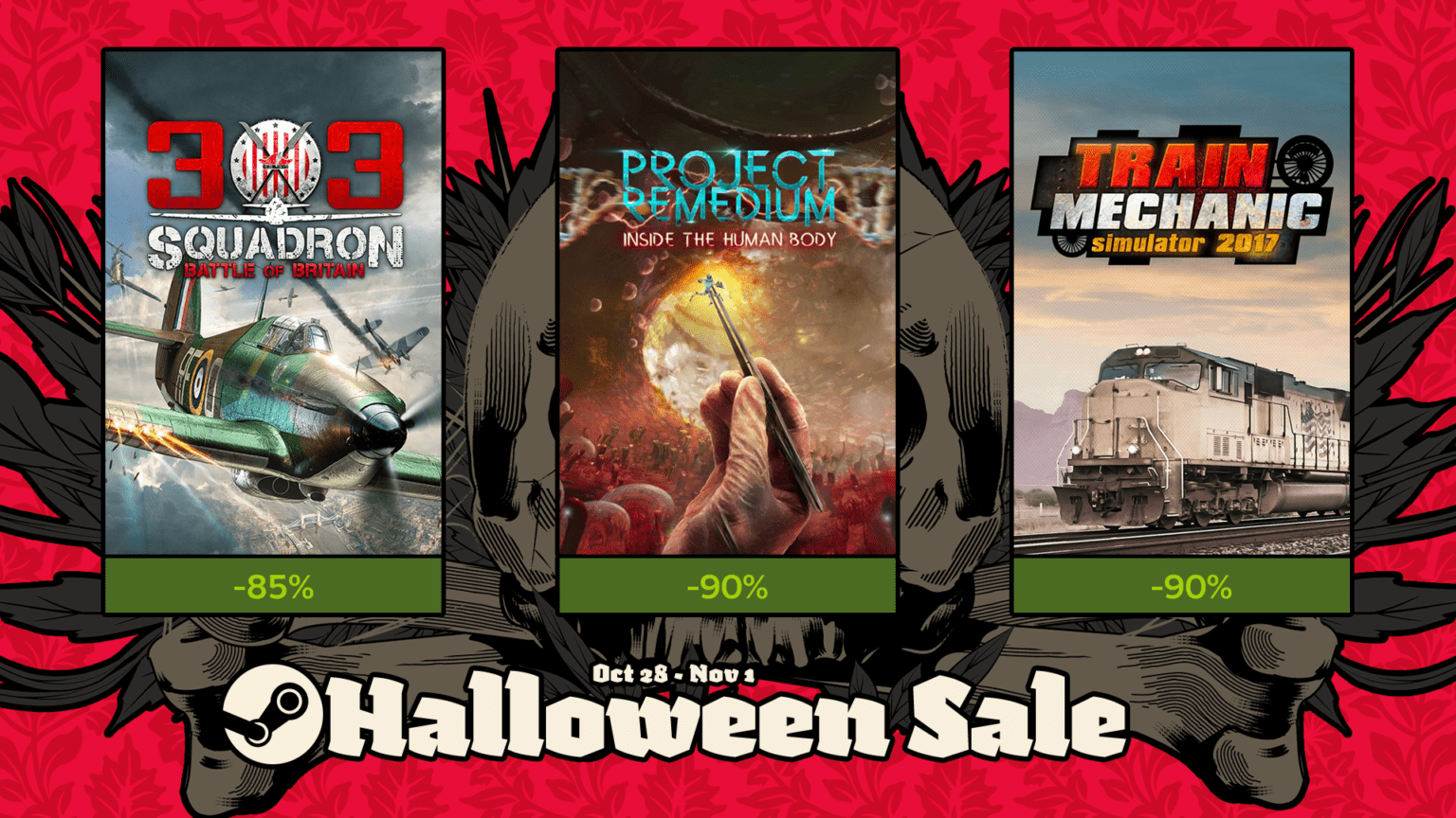 Steam Halloween Sale 2021 is here! Atomic Jelly