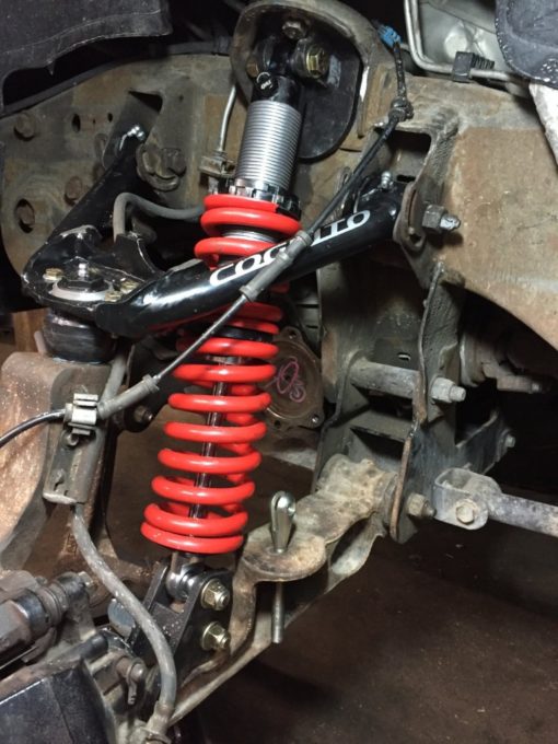 GM Torsion Bar to Coilover Brackets for Lifted Trucks Atomic Fabrication