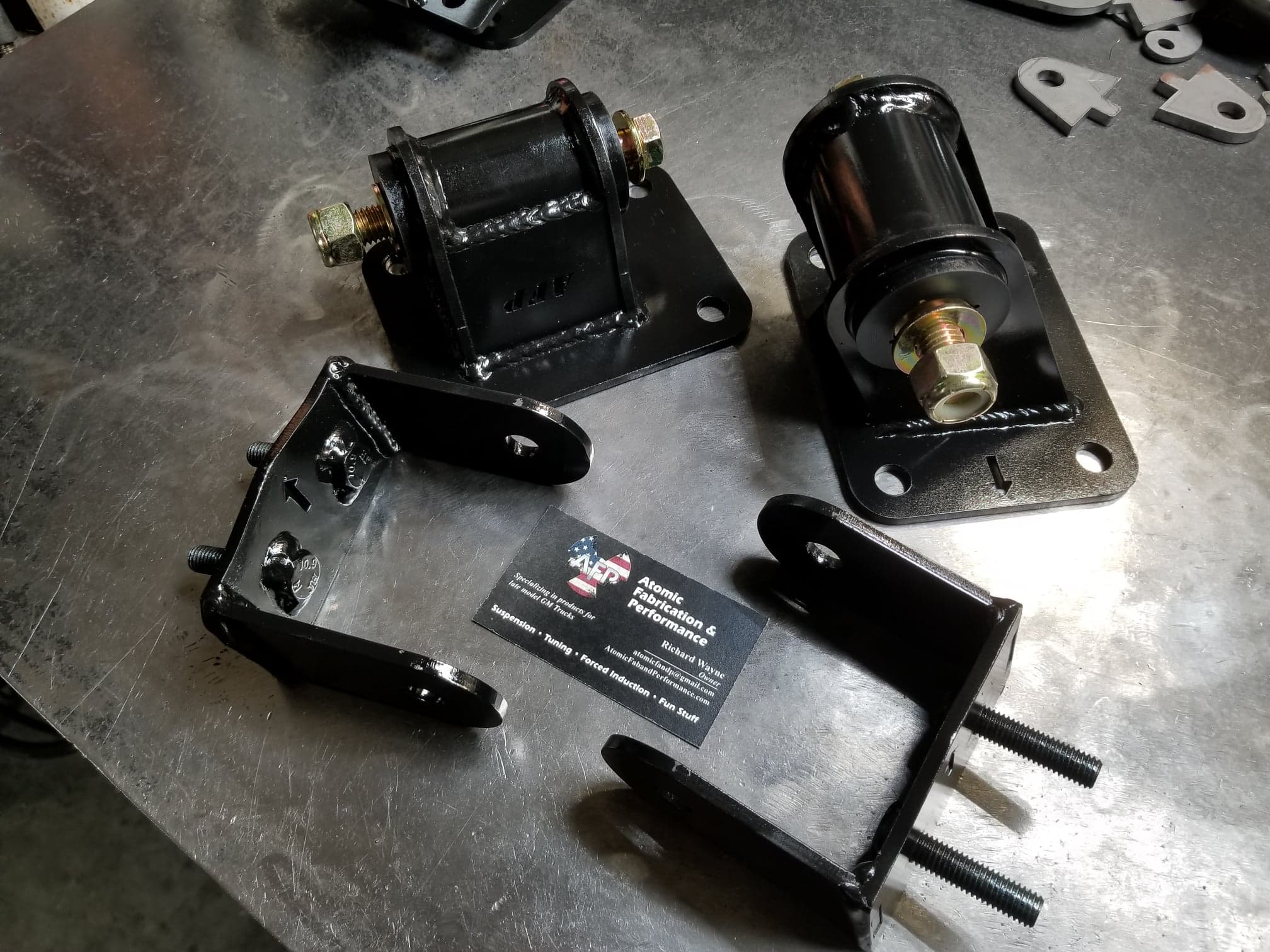 TBSS Poly Motor Mounts - Atomic Fabrication