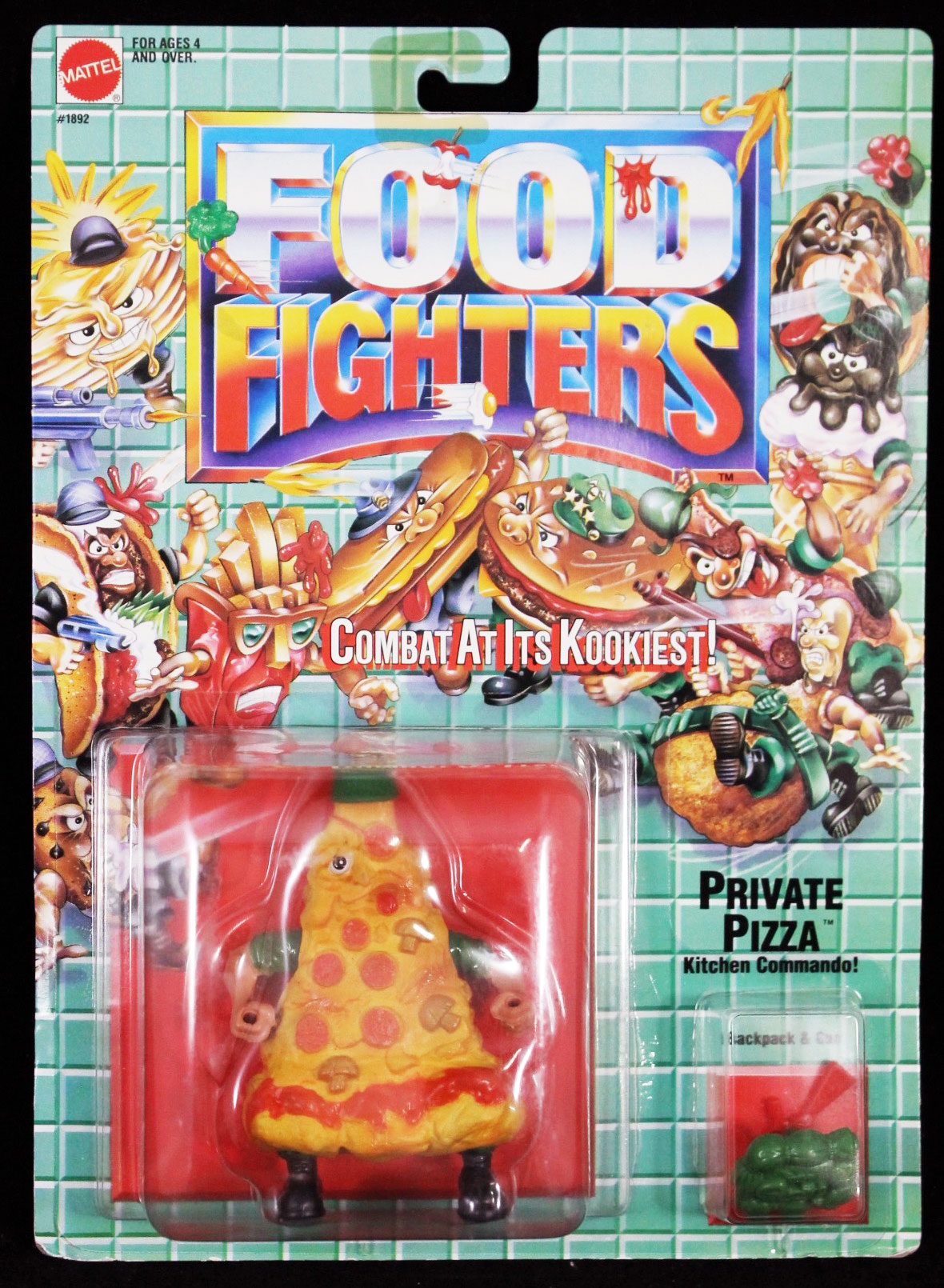 WTF Toys?! Food Fighters Combat At Its Kookiest ⋆ Atomic Junk Shop