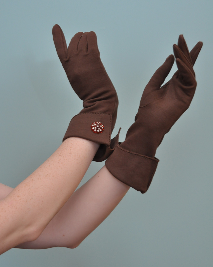 Vintage Gloves Atomic Redhead