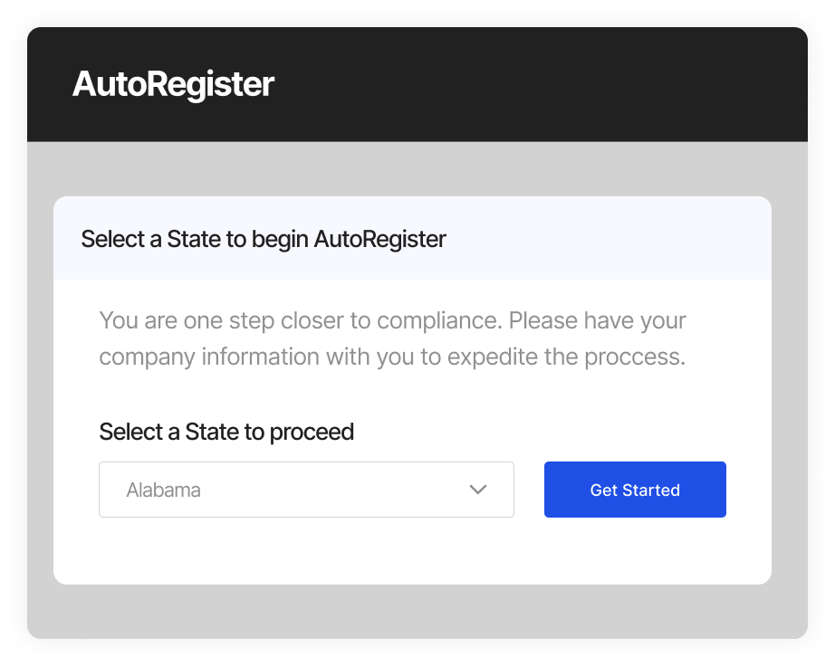 State Sales Tax Registration Multi Permit Autoregistration
